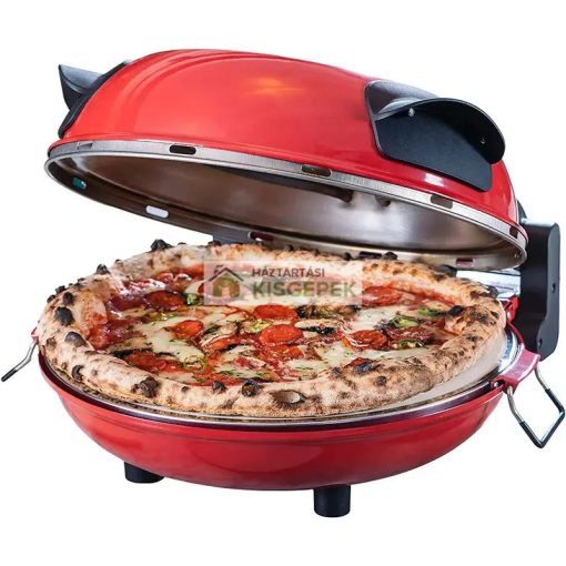 Hausmeister HM 6149 pizza sütő 30.5 cm átmérő 1200W teljesítmény